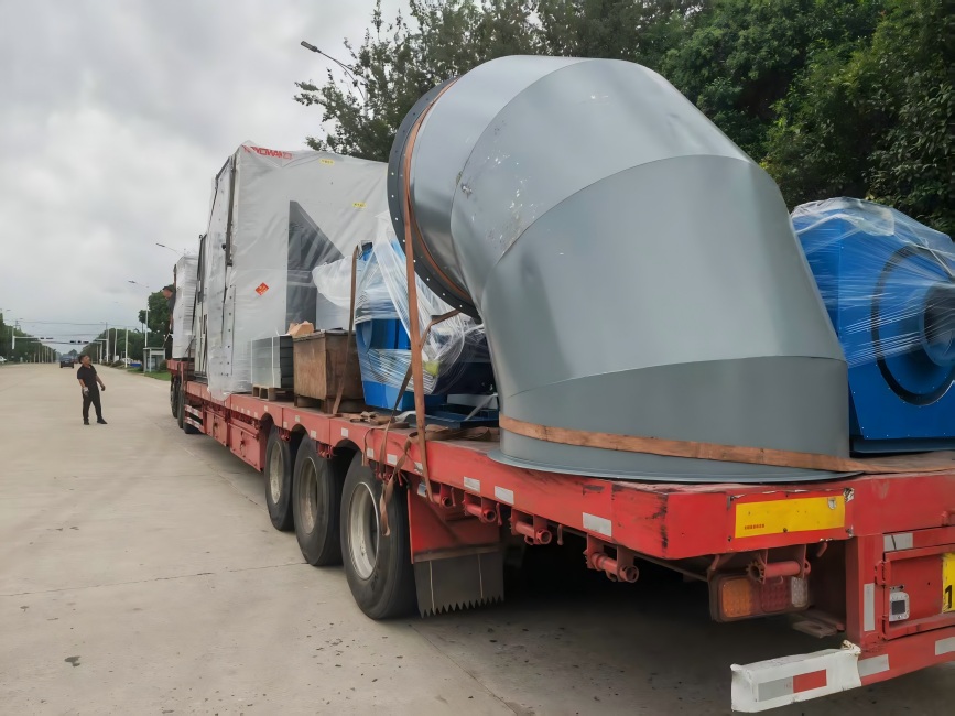 D'une rencontre dans une exposition à une mise en œuvre efficace: livraison et installation de l'équipement de rotor de zéolite à 50000 kW de Shanghai Huangsheng à 50 000 kW